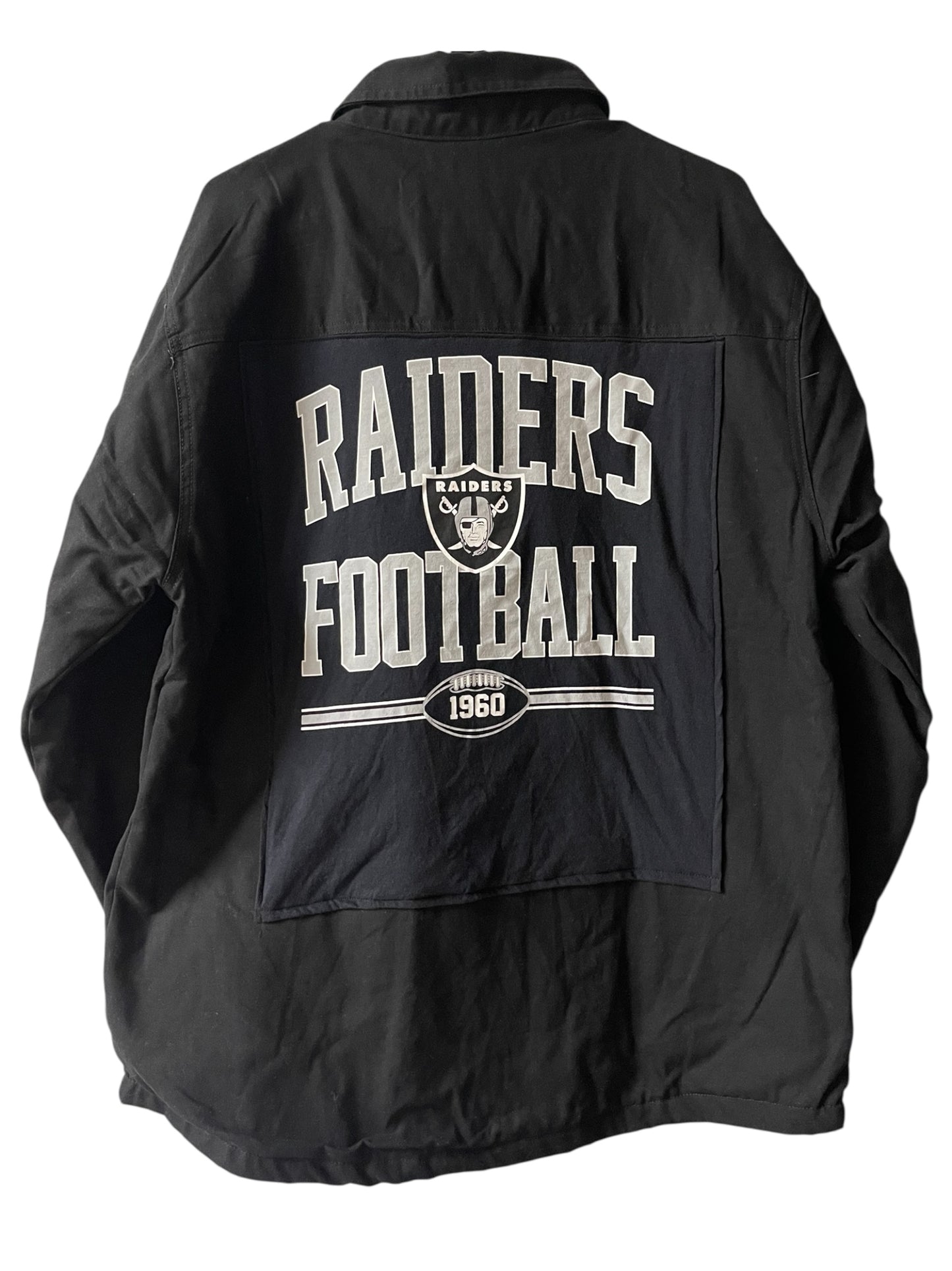 Raiders Reworked Button up