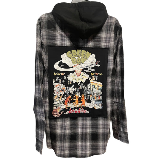 GD Dookie reworked hooded flannel