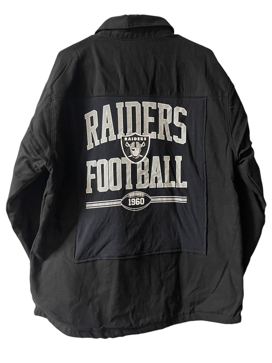 Raiders Reworked Button up