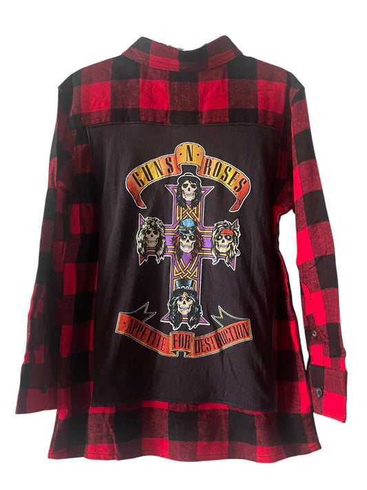 Welcome to the Jungle Kids Flannel