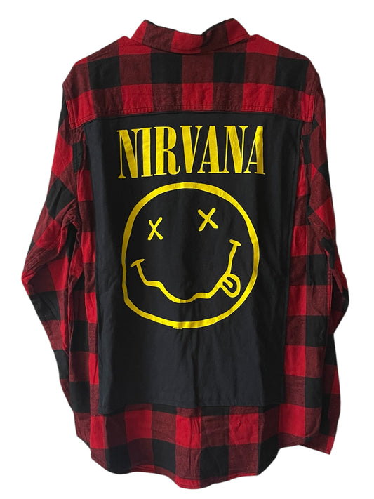 Nirvana-Smiley reworked Flannel
