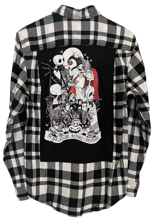 Nightmare before Christmas Reworked Flannel