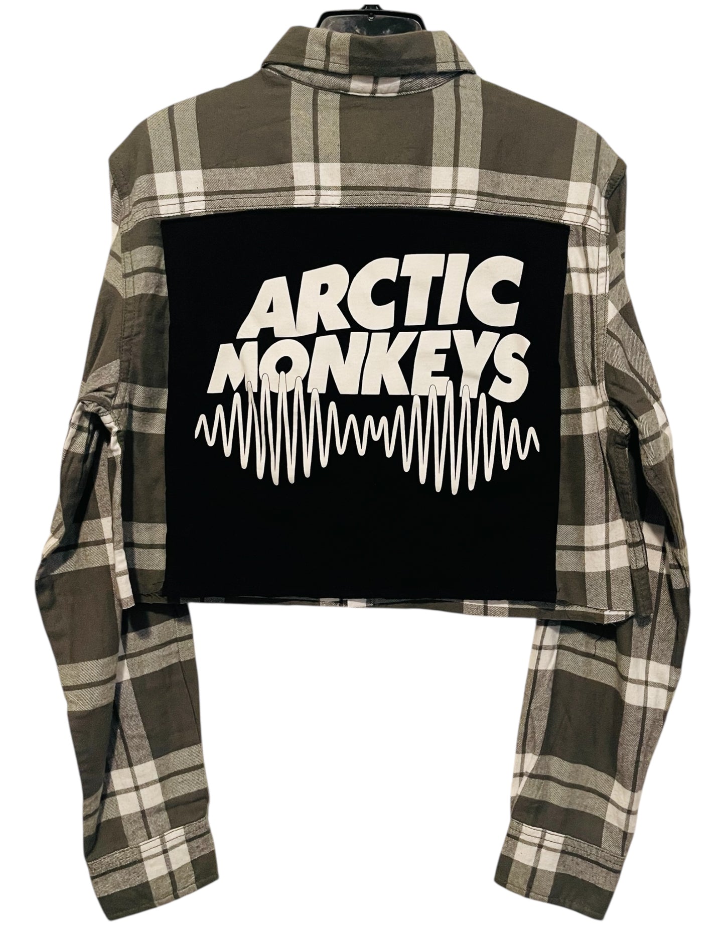 I wanna be yours Cropped reworked flannel