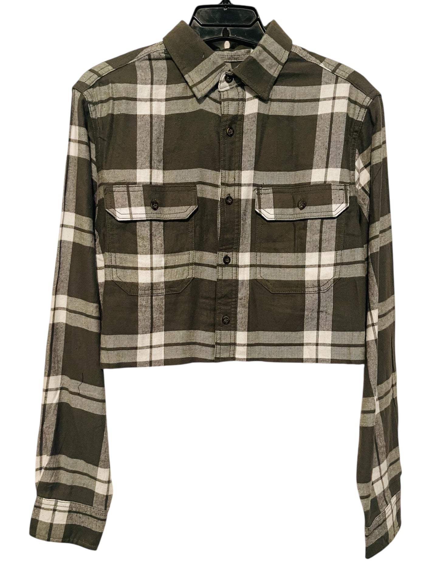 I wanna be yours Cropped reworked flannel